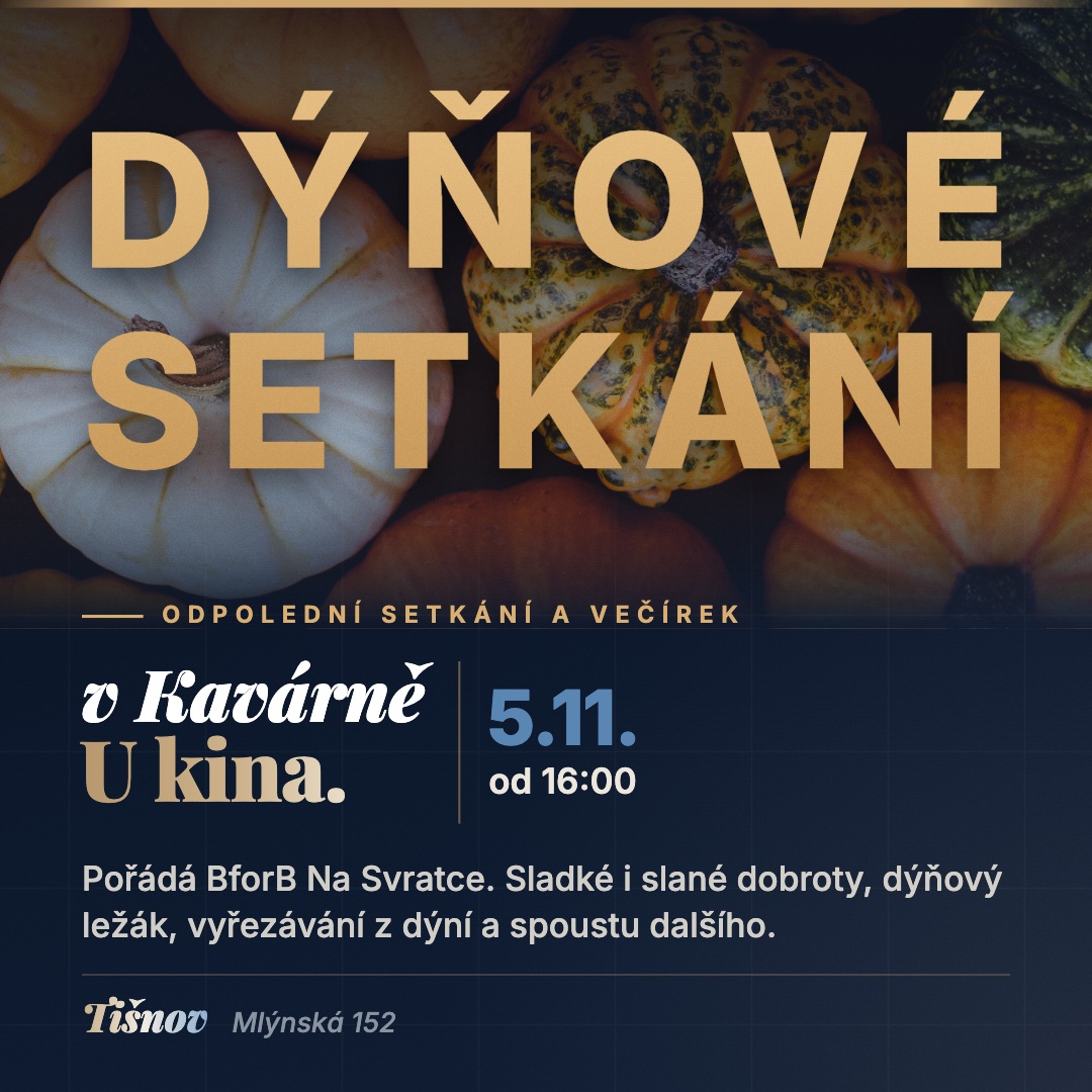 Plakát akce Dýňové setkání