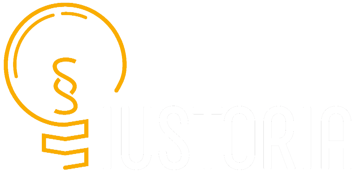 Logo Iustoria – podporovatel Na Svratce